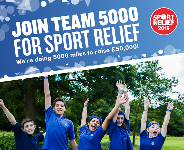 5000 Mile Challenge for Sport Relief!