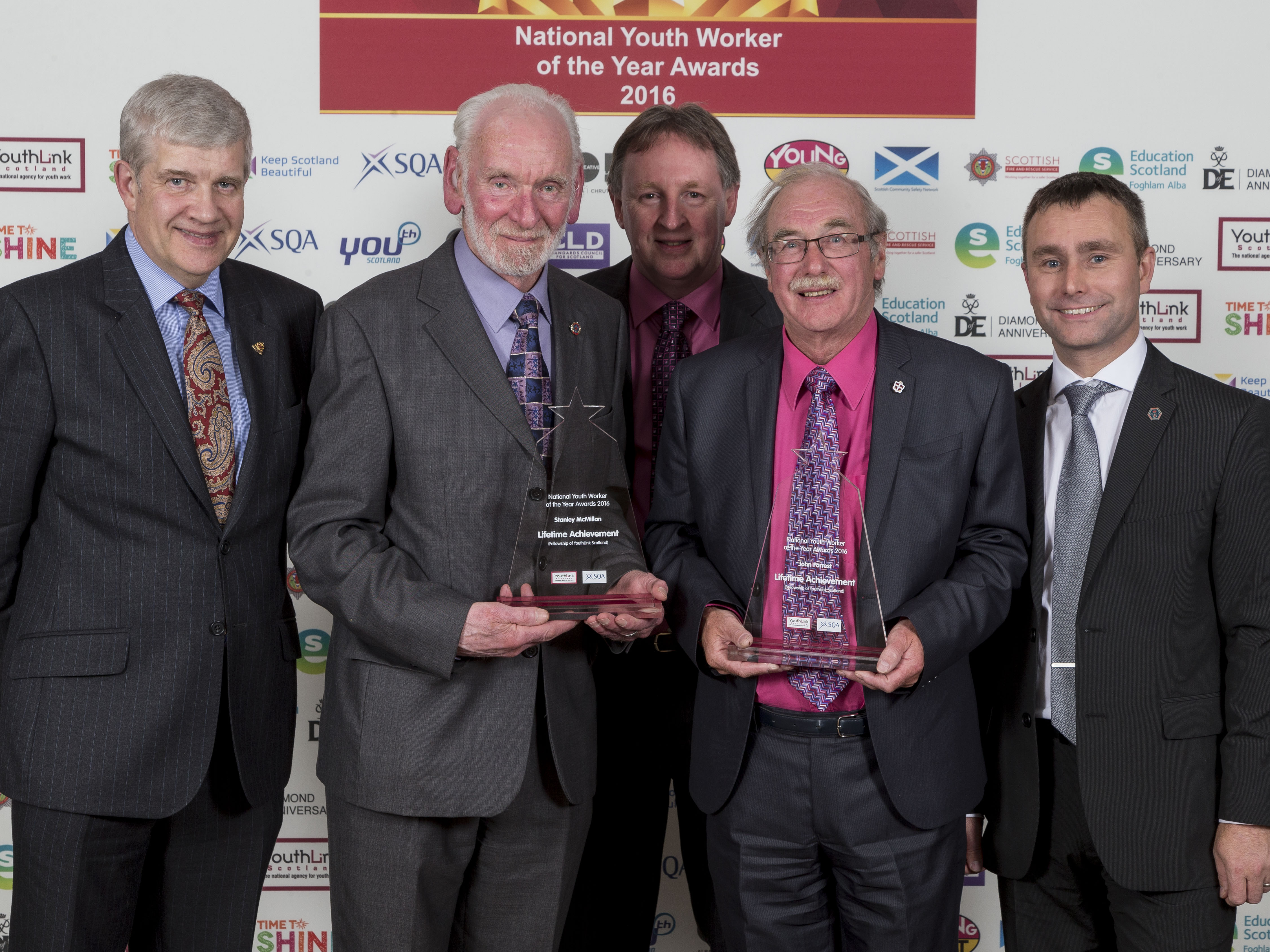 BB Leaders recognised with national award for lifetime service