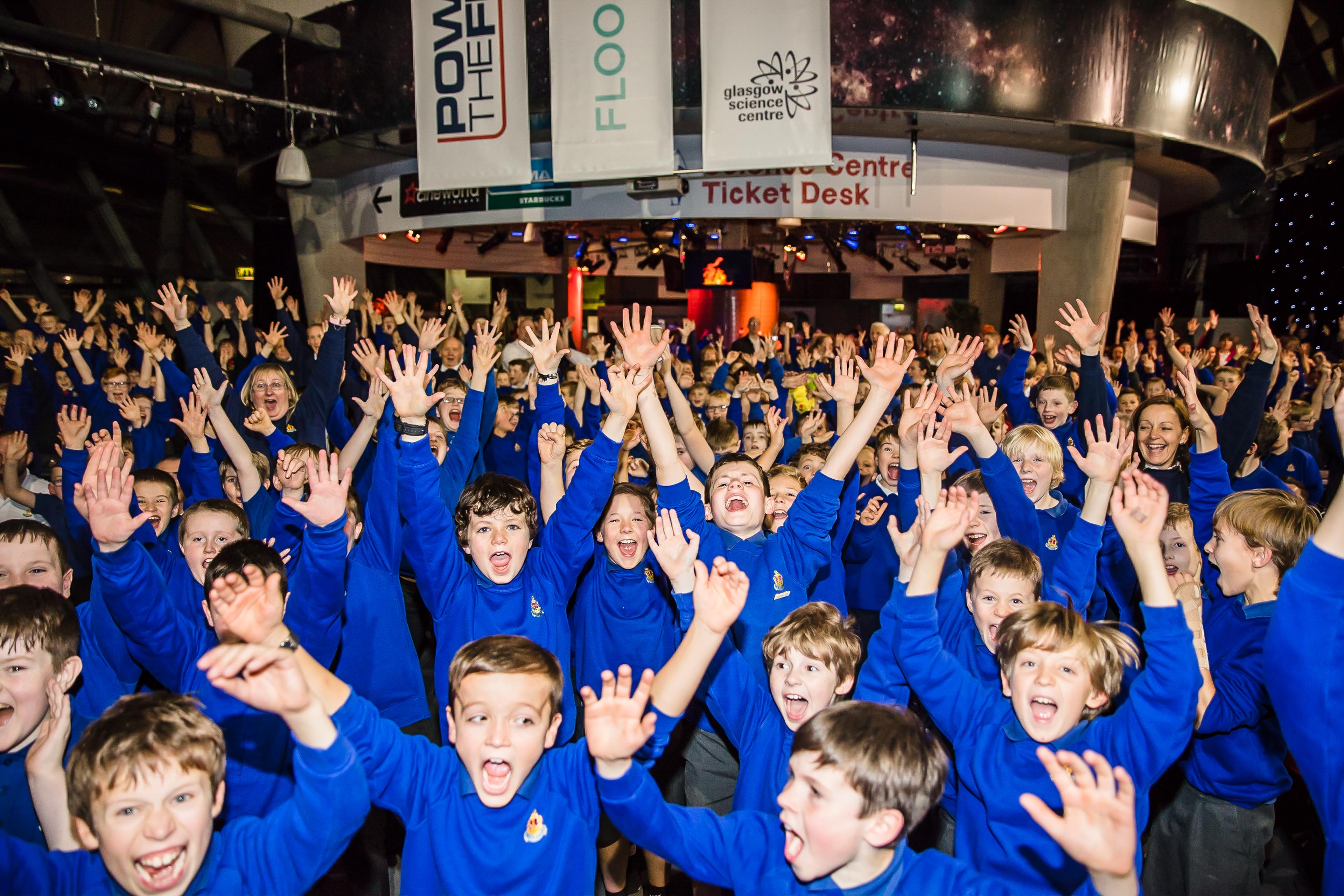 BB members take over Science Centre for Giant Sleepover!