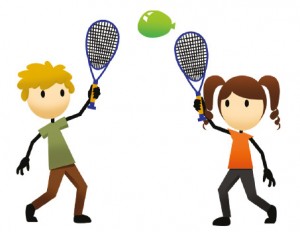 balloon tennis