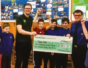 Dearham Boys & Girls raise money for Team Evie