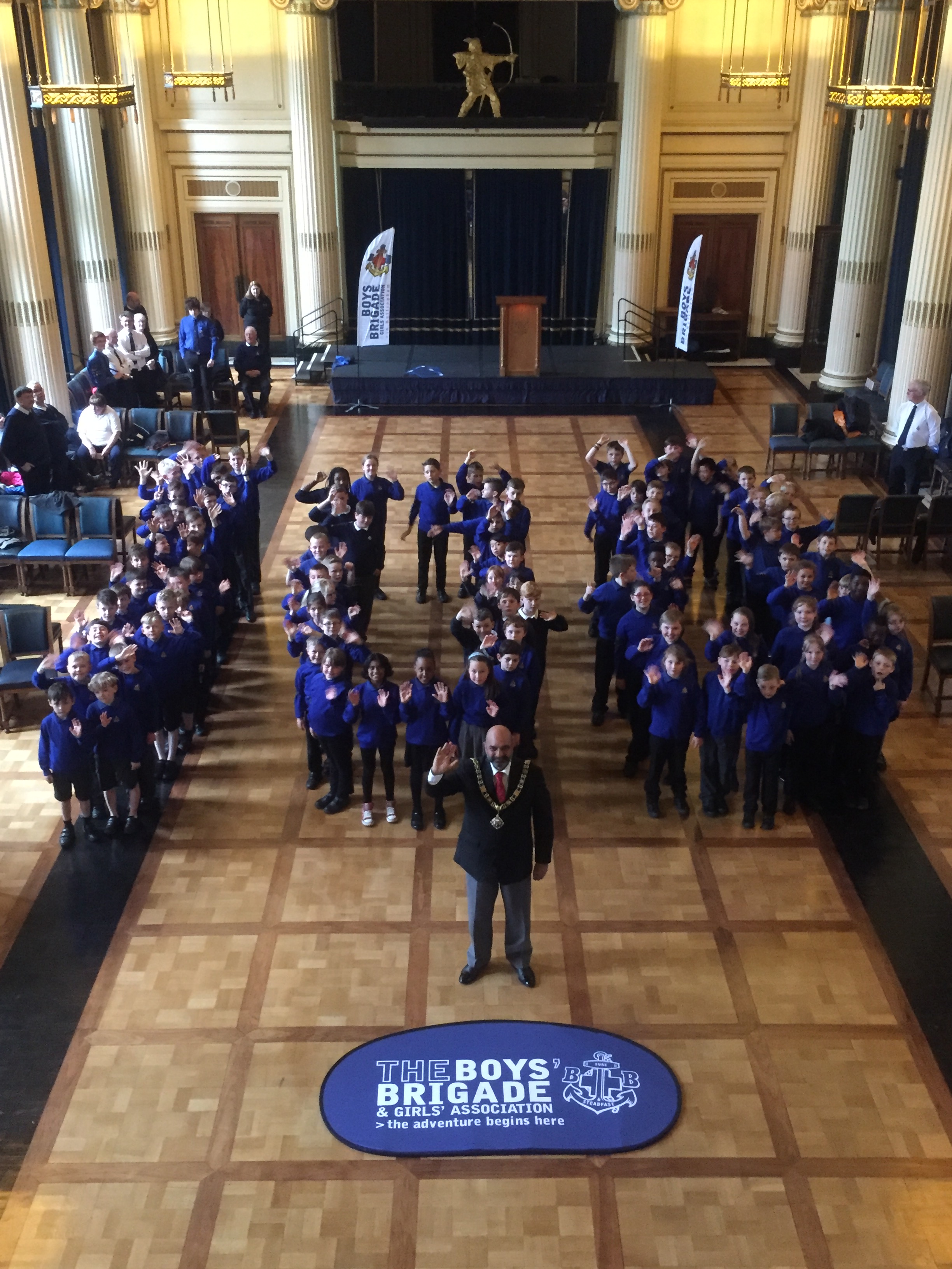 Lord Mayor Hosts Juniors 100 Event!
