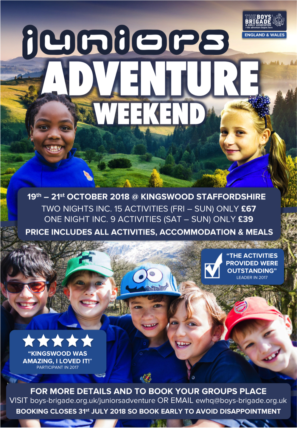 Juniors Adventure 2018