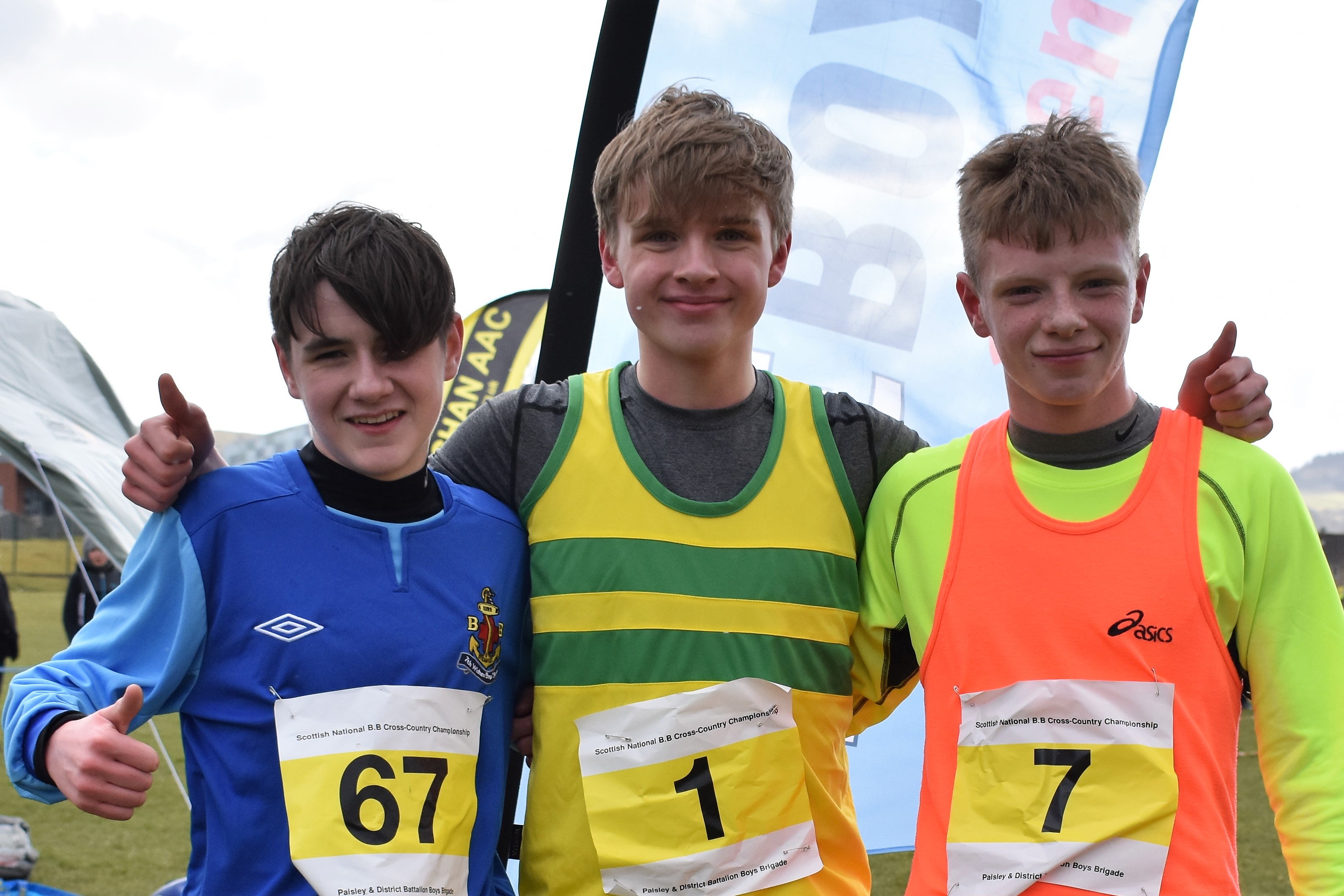 Young Athletes Excel at Scottish Cross-country
