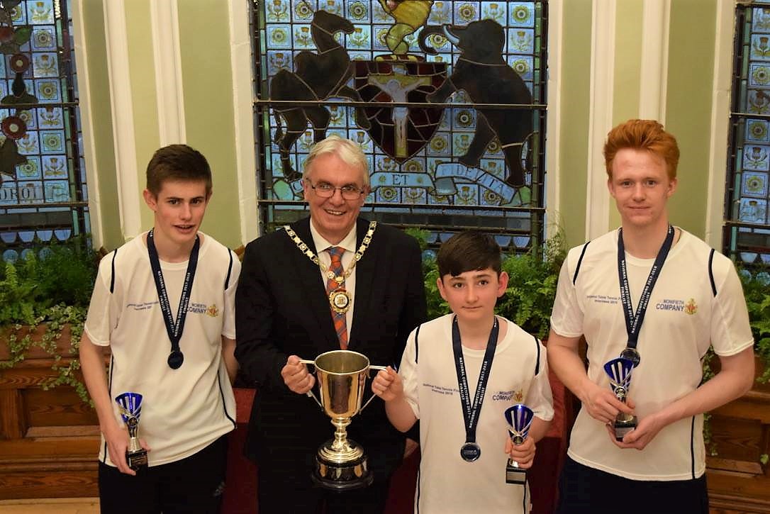 Monifieth Team Triumphs in Table-tennis