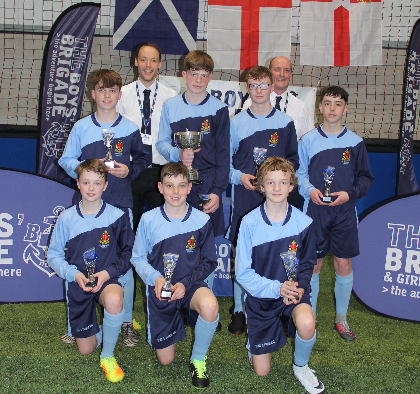 1st Moneymore Lifts Football Trophy!