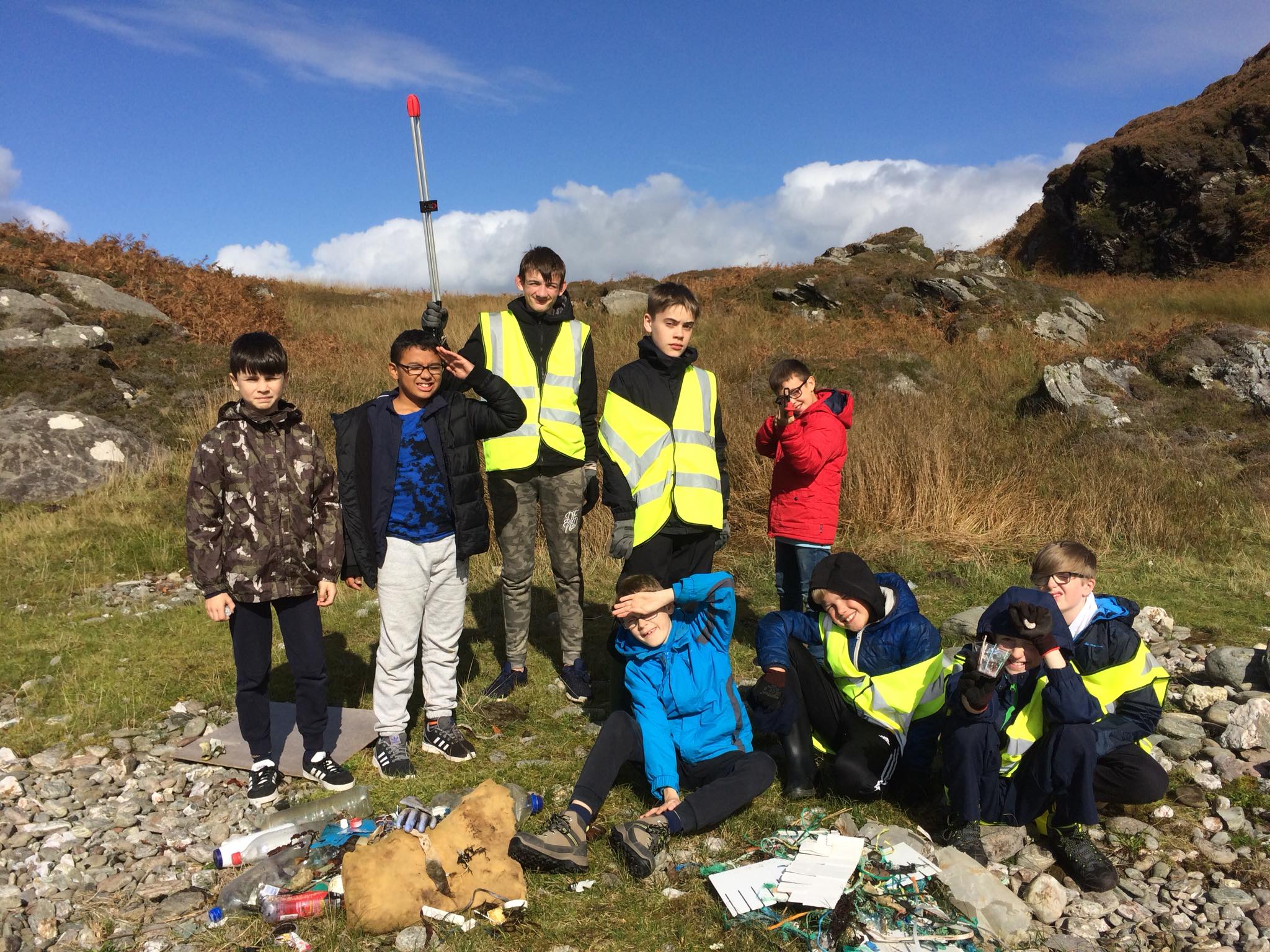 BB Beach Clean to Combat Plastic Waste