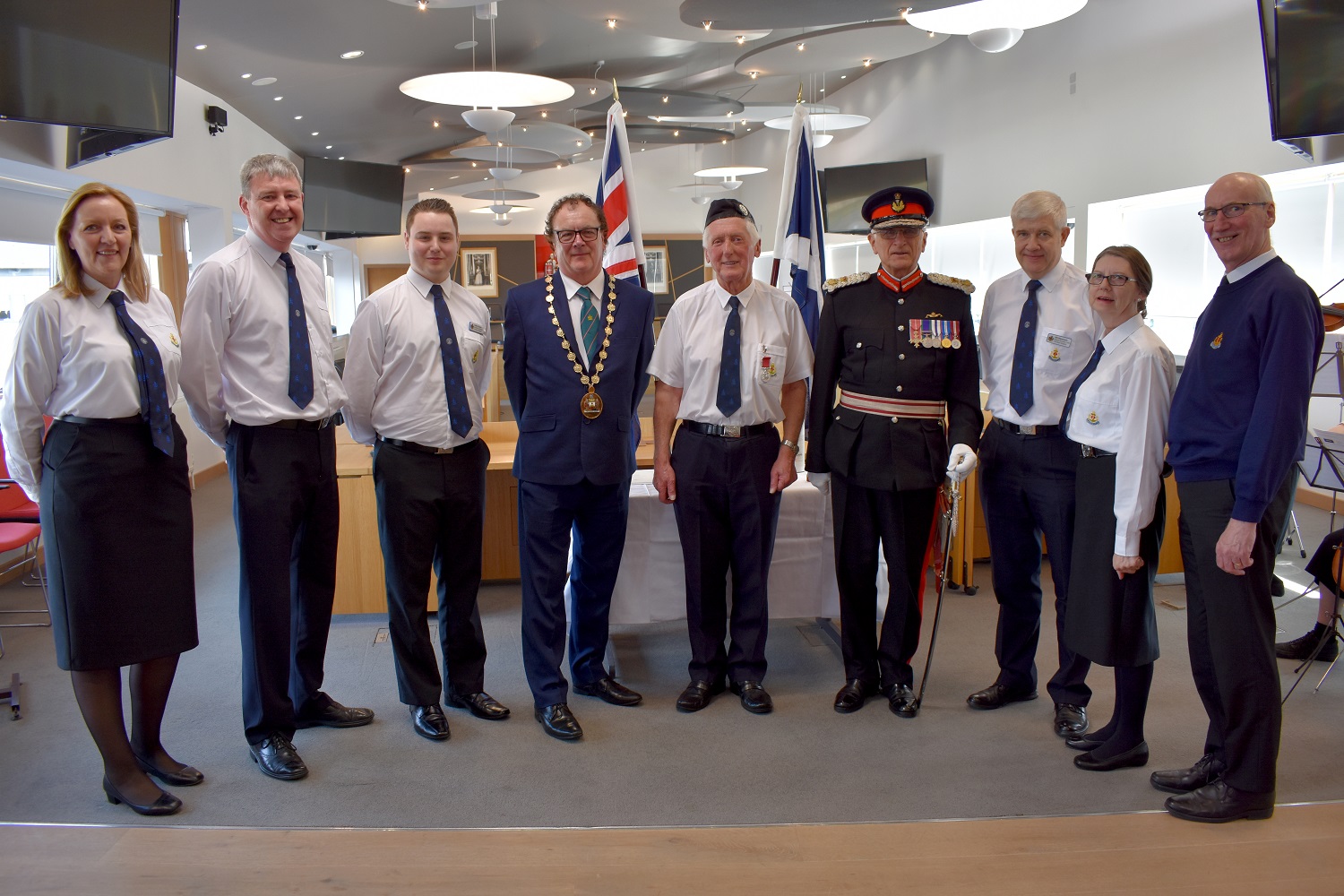 1st Lenzie Leader receives British Empire Medal
