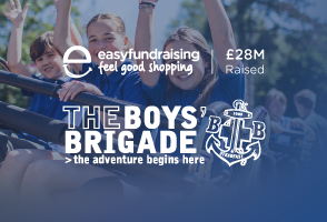 The Boys’ Brigade partners with easyfundraising